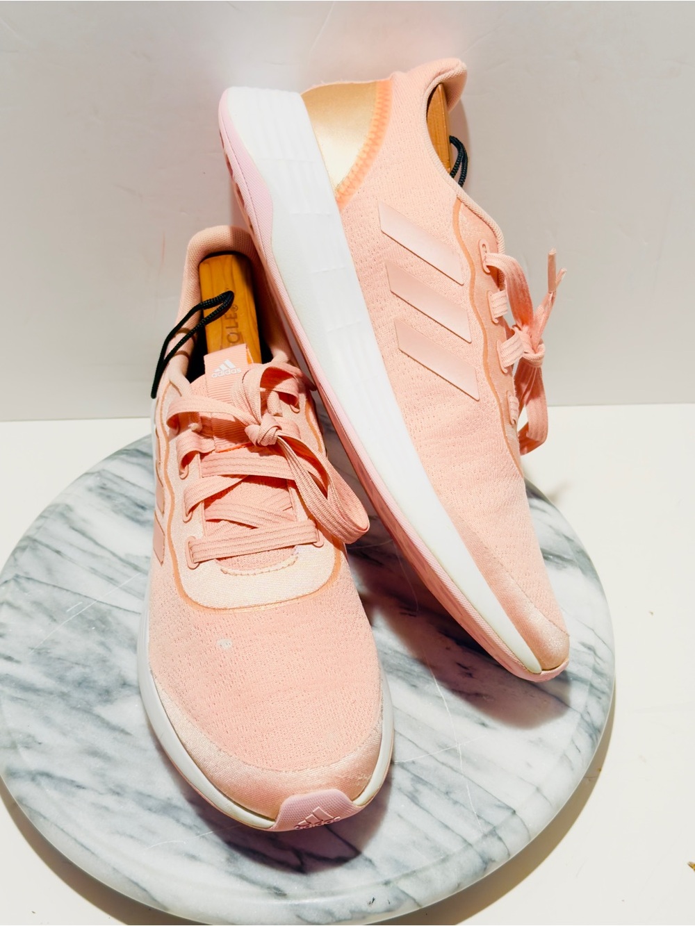Adidas Womens QT Racer Sport GW4843 Pink Running Shoes Sneakers Women’s Size 11